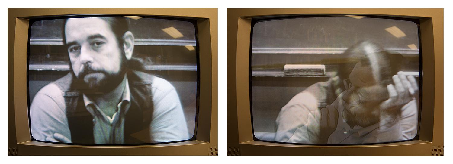 TV Diptych After Untitled (Newswomen),
2017