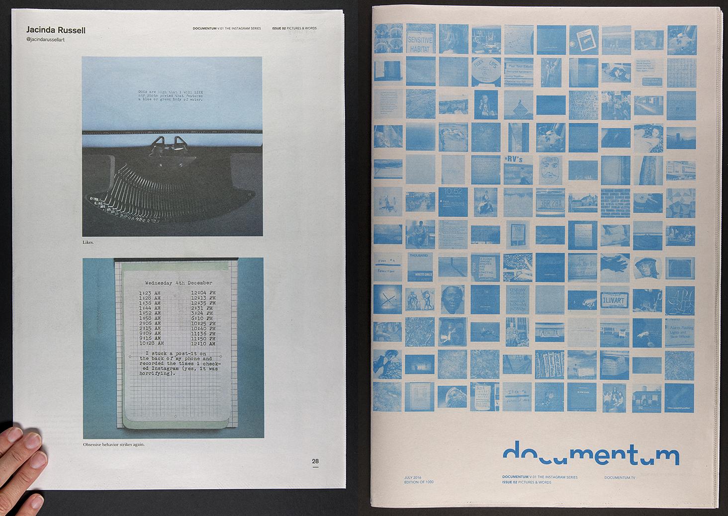 "Pictures and Words," Documentum, Volume 1, Issue 2, July 2016